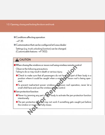 lexus is 250&350 2012-2013 owners manual